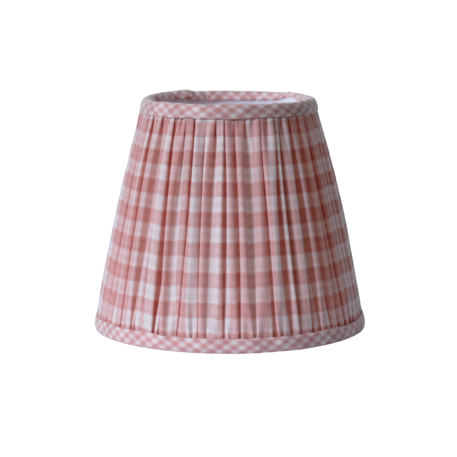 Pink & White Checked Shade