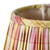 Pink & Yellow Gathered Shade With Ruffle