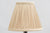 Round silk gathered candle lamp shades
