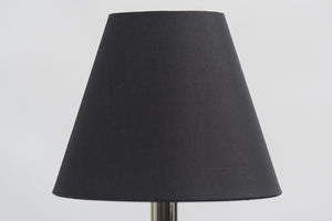 Round bonded silk candle fitting lampshade