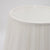 Round ivory silk box pleated lamp shade