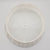 Round ivory silk box pleated lamp shade