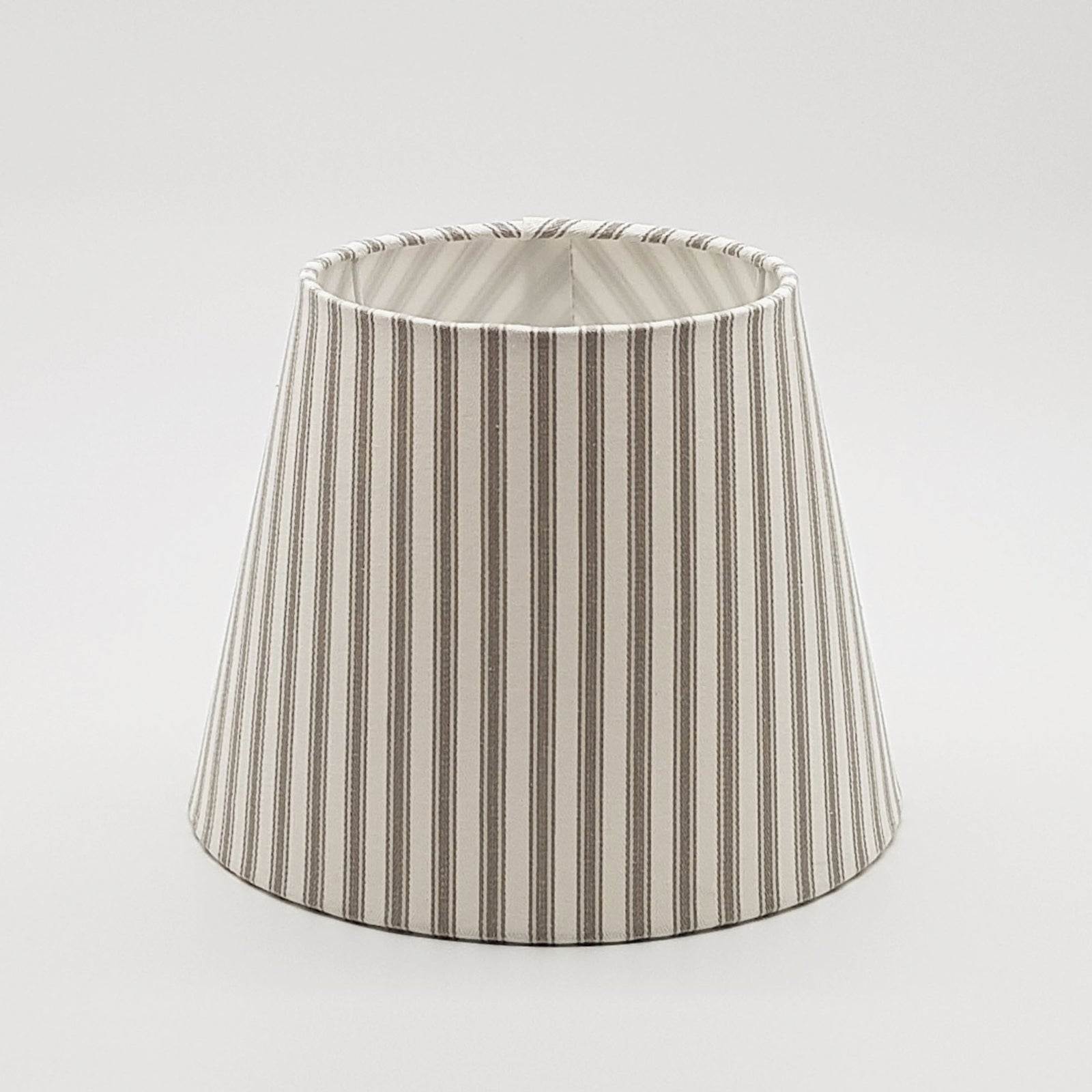 Taupe Ticking Lamp Shade