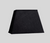 Rectangular straight sided bonded linen lamp shade