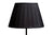 Round black box pleated lamp shade