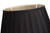 Round black box pleated lamp shade