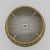 Round Gold Silk Box Pleated Shade