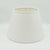 Round Bonded Ivory Linen Lamp Shade - European E27 Fitting