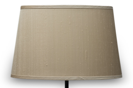 Oval Bonded Silk Lamp Shade