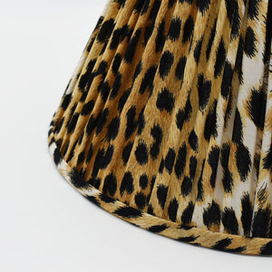 Leopard Print Gathered Shade